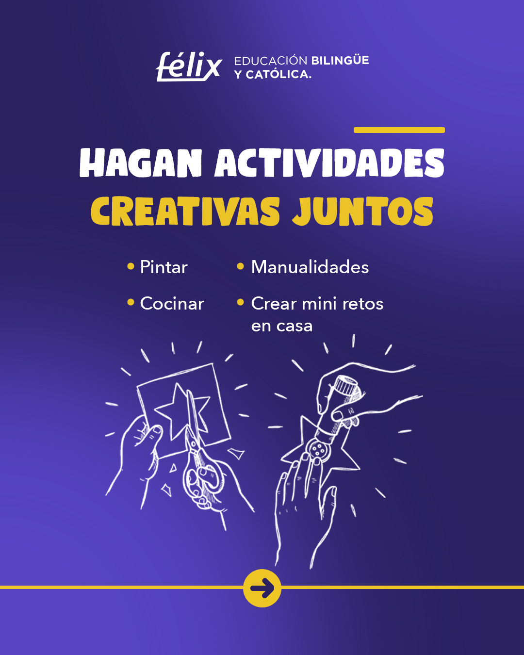 Las vacaciones también son una oportunidad para convivir, descubrir nuevas actividades y crear momentos especiales en familia ☀️🤍
A veces, las ideas más simples terminan convirtiéndose en los mejores recuerdos ✨
Mayores informes: 📲 833 208 6511
#ColegioFelix #ExcelenciaAcademica #EducacionCatolica