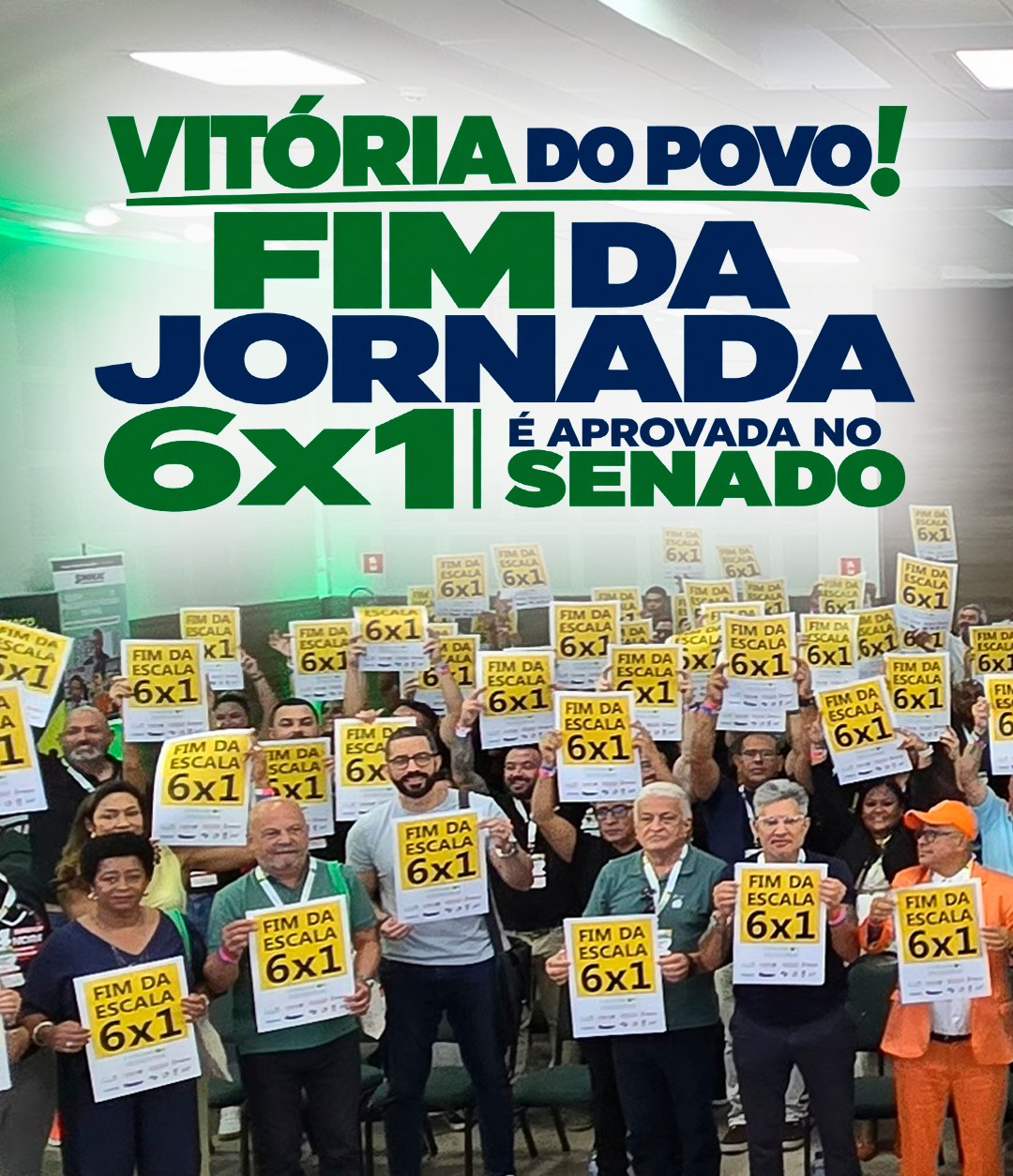 FIM DA ESCALA 6X1: UMA CONQUISTA QUE FAZ JUSTIÇA A QUEM FAZ O BRASIL FUNCIONAR!
A CONASCON apoiou o movimento pelo fim da escala 6x1, somando forças à mobilização sindical e à pressão social por uma jornada de trabalho mais justa, que respeite a saúde, a dignidade e a qualidade de vida dos trabalhadores brasileiros.
A adoção da jornada 5x2 representa muito mais do que dois dias de descanso semanal. Significa mais tempo com a família, melhores condições de saúde física e mental, oportunidades de qualificação profissional, redução do desgaste e dos riscos de acidentes, além de maior equilíbrio entre a vida pessoal e o trabalho.
Esses benefícios representam justiça social para milhões de brasileiros que acordam cedo, enfrentam longas jornadas e dedicam suas vidas a fazer este país funcionar.
Entre eles estão os profissionais do asseio, conservação, limpeza urbana e áreas verdes, trabalhadores essenciais que mantêm nossas cidades limpas, organizadas e em pleno funcionamento.
A CONASCON reafirma seu compromisso com essa luta e seguirá atuando para que o avanço se transforme em uma conquista definitiva, sem redução salarial e com a garantia dos direitos trabalhistas.
Porque quem cuida do Brasil também merece tempo para cuidar de si e de sua família!
#CONASCON #FimDaEscala6x1 #Jornada5x2 #JustiçaSocial #ValorizaçãoDosTrabalhadores #TrabalhoDigno