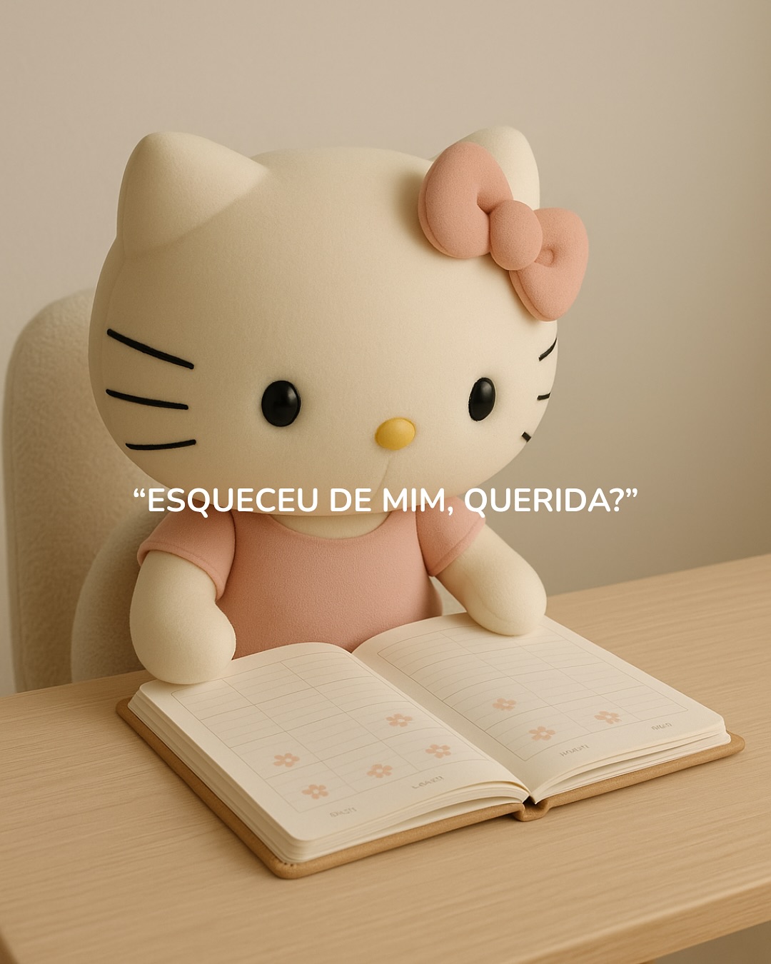o que seu Planner diria se ele falasse? ✨
às vezes ele daria um puxão de orelha, às vezes seria seu maior fã, mas sempre pronto pra te lembrar que organizar é um ato de autocuidado. 🩷
⠀
não importa se você sumiu dele há meses ou se tá arrasando no check-list: sempre dá pra recomeçar, planejar e sonhar junto.
⠀
me conta aqui, o que o seu falaria?