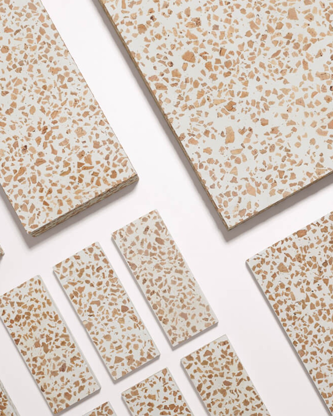 A composite material developed for interior design and architecture. Corcrete by Corcrete / More at MaterialDistrict.com
#MaterialoftheDay #Materials #Concrete #Cork #InteriorDesign #FurnitureDesign