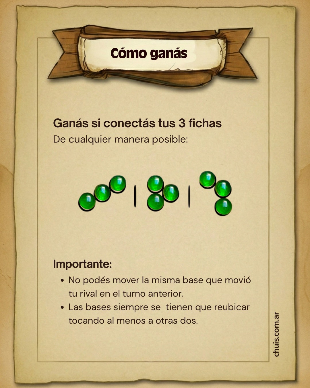🎲 Nonaga no se juega sobre un tablero.
Se juega con él.En cada turno movés una ficha
y también el espacio donde jugás.Lo simple se vuelve profundo
y ninguna partida se repite.👉 Guardá este carrusel y compartilo
con alguien con quien te gustaría jugar.🔗 En el link de la bio podés ver las reglas completas.#Nonaga #JuegosDeMesa #JuegosPortátiles #Carabachuis #JugarPensando #JuegosQueViajan #JuegoAbstracto #Jugones #HechoEnArgentina
#JugarDondeQuieras