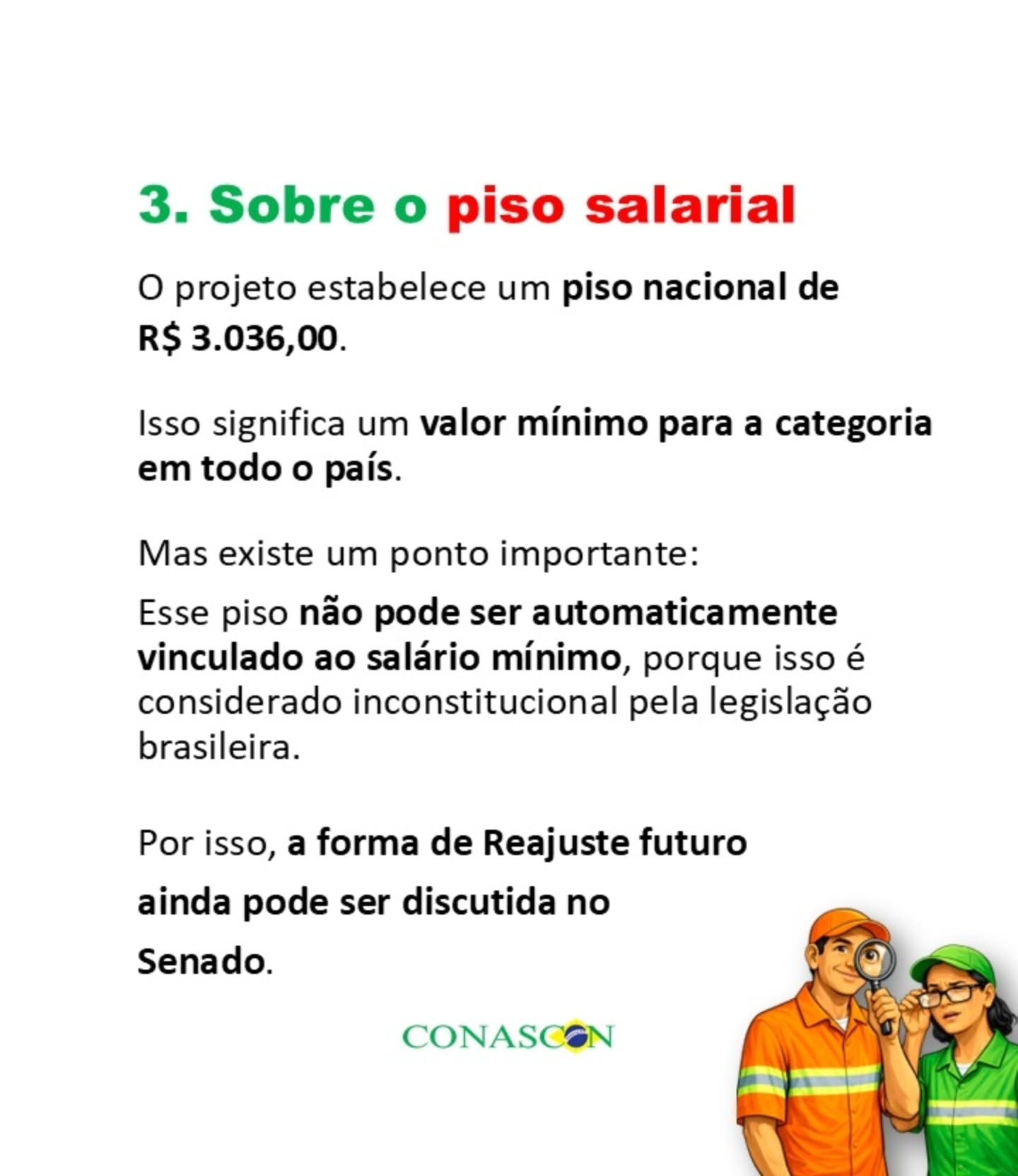 Reunimos nesse material as principais dúvidas dos trabalhadores sobre o PL4146/2020 e sua tramitação.
Importante salientar que as informações contidas nesse post são referentes ao texto aprovado no ultimo dia 24/02.
Ele ainda poderá sofrer alterações durante sua tramitação no Senado Federal.
Continuem mobilizados!
Informação é poder!
#pl4146euapoio
#GarisDoBrasil
#gari
#ValorizaçãoJá
#pisosalarialjá