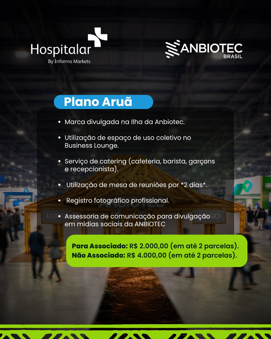Faltam pouquíssimos dias para a Hospitalar 2026 e as últimas cotas de patrocínio da ANBIOTEC estão quase esgotadas.
Estamos falando de uma feira que reúne mais de 80 mil pessoas, entre líderes do setor, tomadores de decisão e empresas que realmente movimentam o mercado da saúde.
Se a sua marca precisa estar onde as conexões acontecem e os negócios começam, essa é a hora.
Patrocinar a ANBIOTEC dentro da Hospitalar não é só aparecer, é estar no lugar certo, com as pessoas certas, no momento certo.
Mas é importante ser direto: restam poucas oportunidades.
Se fizer sentido pra sua estratégia, vale olhar isso agora.
#Anbiotec #Biotecnologia #Hospitalar2026