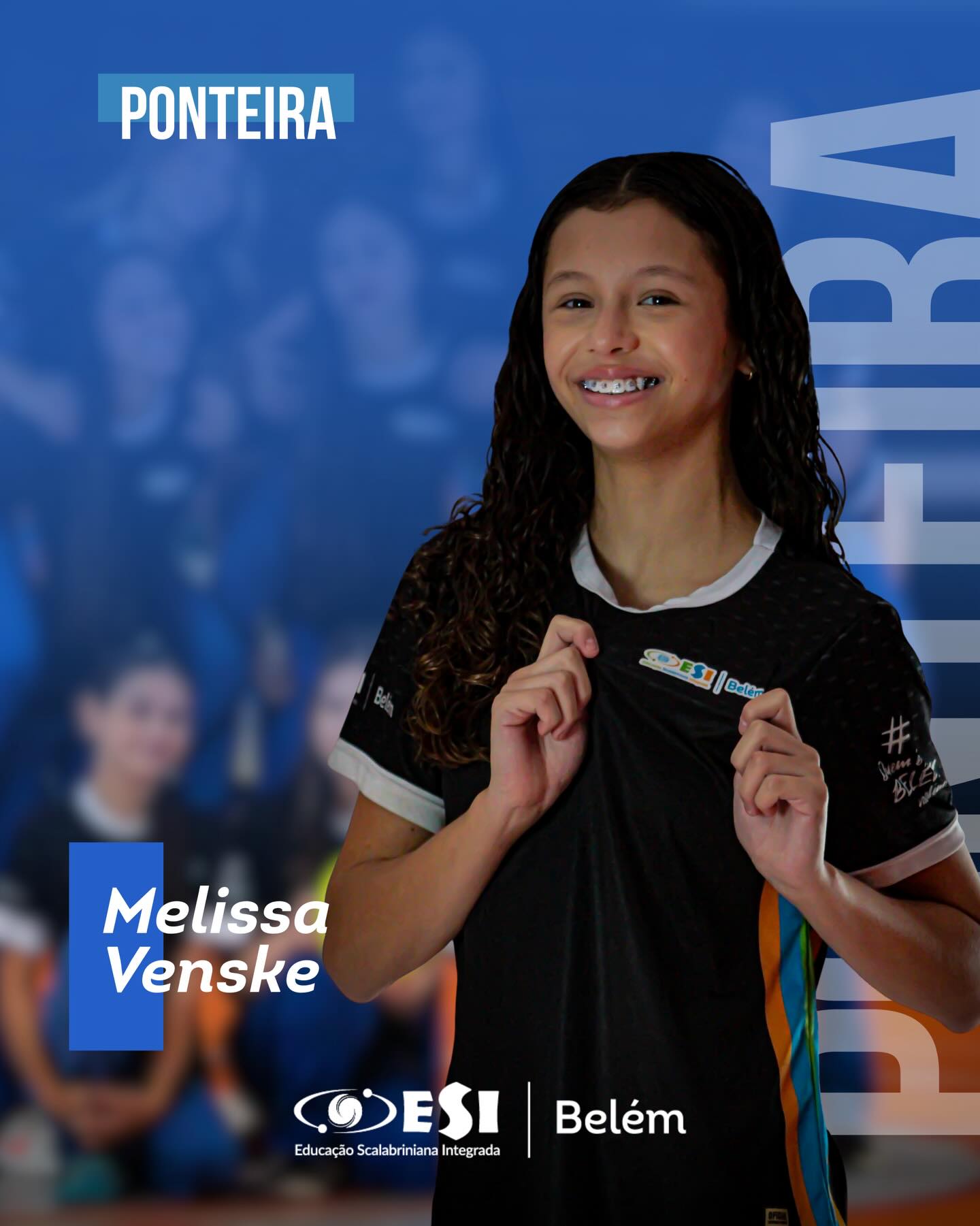 Time de Vôlei ESI Belém 2026 💙🏐
Cada atleta tem um papel essencial, e juntas formam um time forte, unido e preparado para dar o seu melhor em cada partida. 💪🏐
Vamos juntos nessa torcida! 💙✨