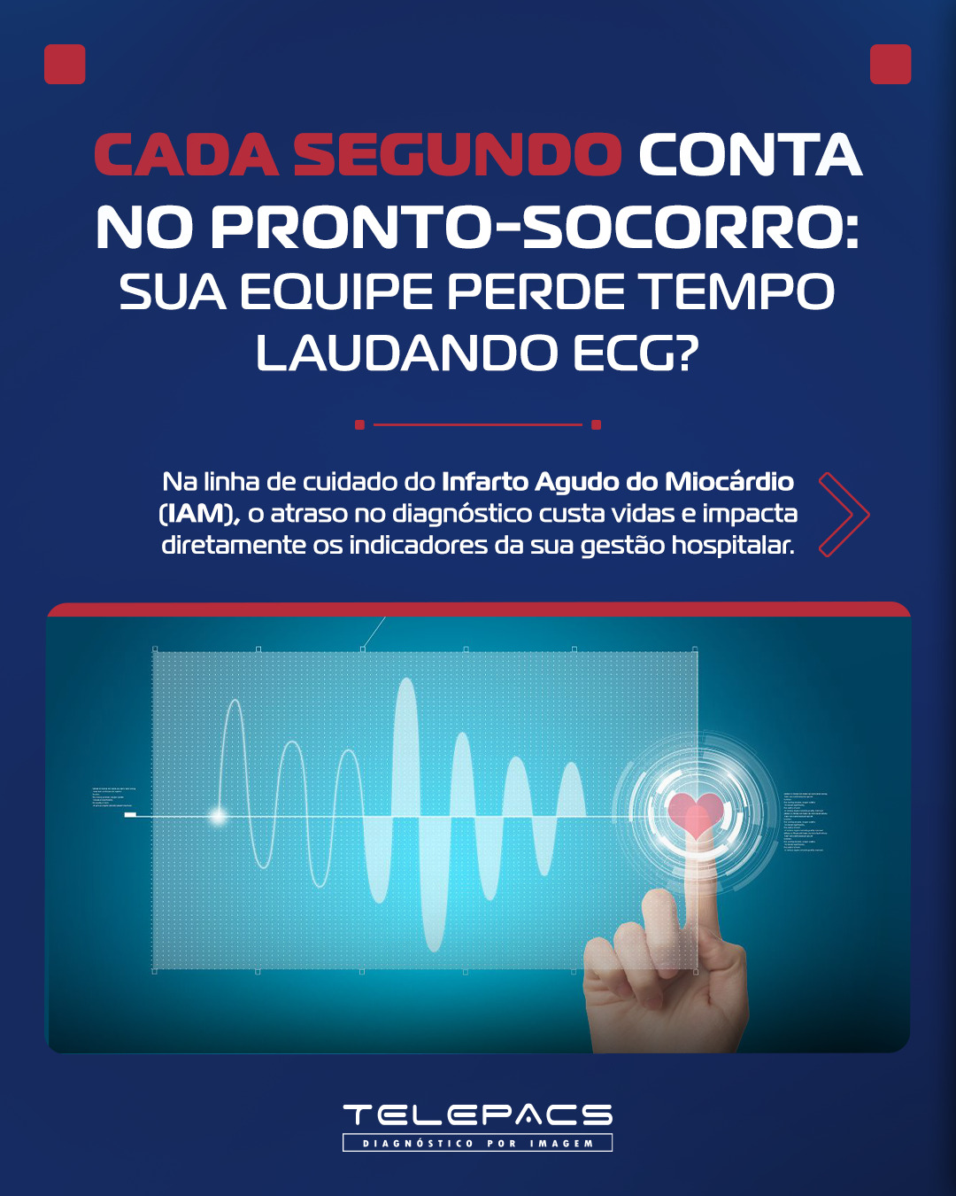 A eficiência no atendimento de emergência é essencial e, com a Telecardiologia da Telepacs, cada segundo conta! Imagine ter um laudo de ECG em minutos, permitindo que sua equipe foque no que realmente importa: a vida do paciente.
Nossos cardiologistas estão disponíveis 24/7 para garantir que diagnósticos críticos sejam feitos sem atrasos, transformando a urgência em agilidade.
Acesse nosso Blog (link na bio) e saiba mais!
📲 (34) 99939-2205
🌐 telepacs.com.br
#Telecardiologia #Emergência #Saúde #Telepacs #CuidadoCardiológico