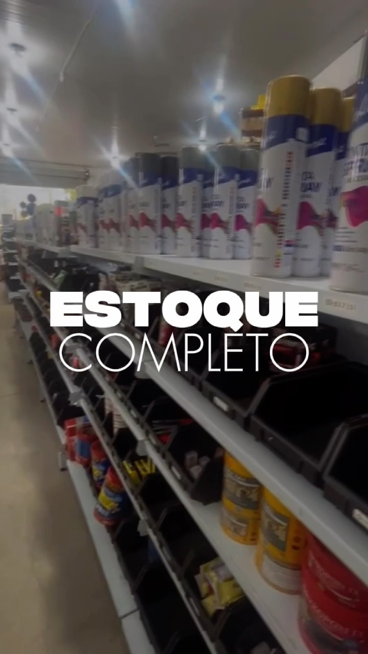 🔩 Precisou? Na Líder tem!
Parafusos, ferramentas e muito mais, com estoque com
