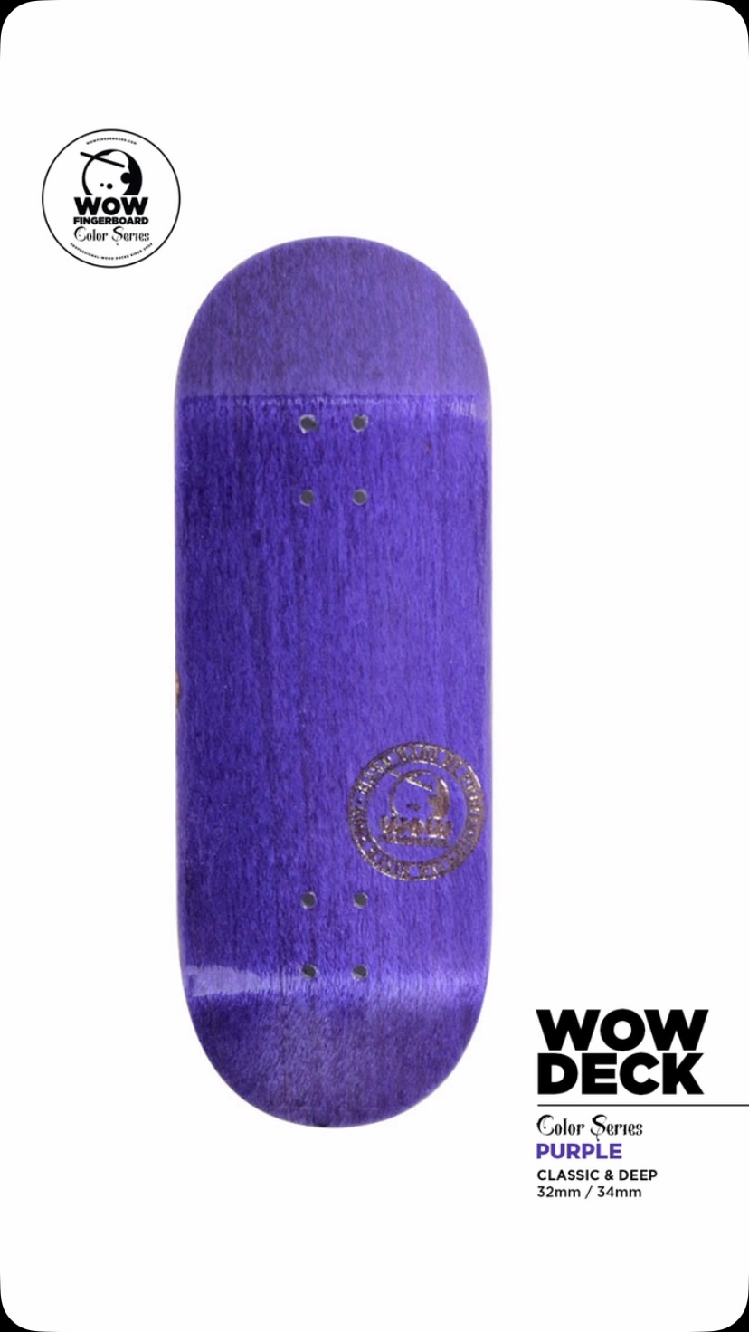 🫳🏻🛹 Wow Deck Color Series PURPLE📐 Mold Classic 32mm & Deep. 32mm ~ 34mm
🇧🇷 Buy on Wow Fingerbord Store
🛒 https://wowfingerboard.com.br
📦 Fast Brazilian Shipping
🌐 Worldwide mail me
•
•
•
#wowfingerboard #fingerboarding #skatedededo @fingerboardtv