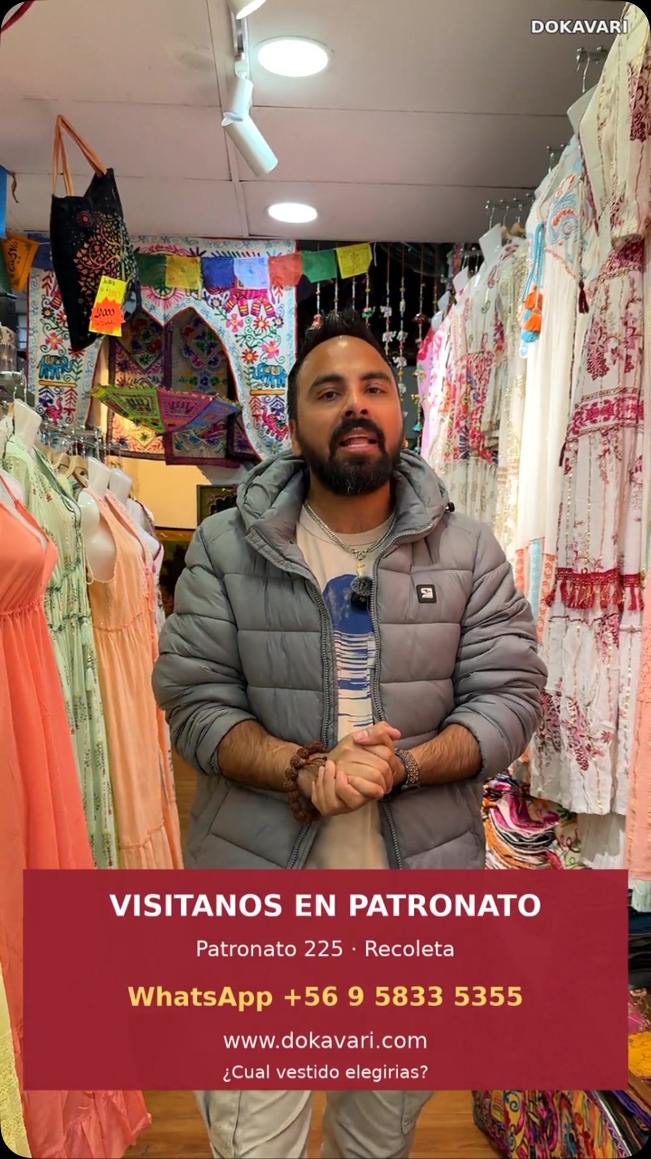 ✨ ¡Descubre un mundo lleno de colores, diseños y estilo en Dokavari! ✨
Tenemos una gran variedad de vestidos para renovar tu look o surtir tu negocio con modelos únicos y atractivos. 👗🌈
🛍️ Venta al por mayor y al detalle
📍 Patronato 225, Recoleta
🚚 Envíos a todo Chile
📲 WhatsApp: +56 9 5833 5355
🌐 www.dokavari.com
¿Cuál vestido elegirías? Déjanos tu favorito en los comentarios. 👇
#Dokavari #VestidosMujer #ModaHindu #RopaMayorista #patronato